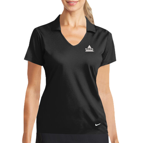   - Women's Dri FIT Vertical Mesh Polo Thumbnail
