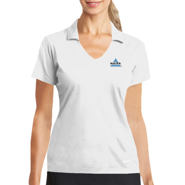   - Women's Dri FIT Vertical Mesh Polo Thumbnail