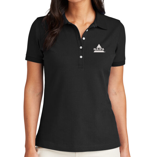   - Women's Pima Cotton Pique Polo Thumbnail