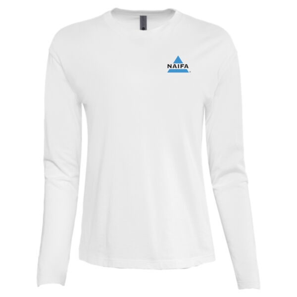   - Women's Cotton Relaxed Long Sleeve T-Shirt Thumbnail