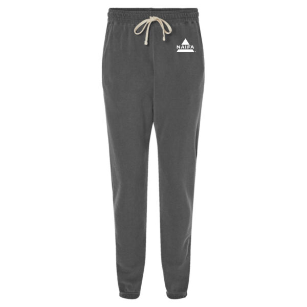   - Unisex Garment-Dyed Lightweight Fleece Sweatpants Thumbnail